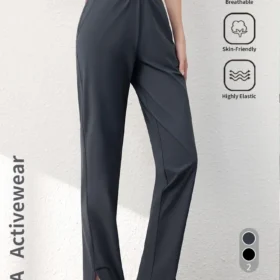 pantalones de campana de talla grande para mujer 1