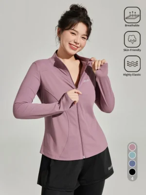 women's workout tops long sleeve