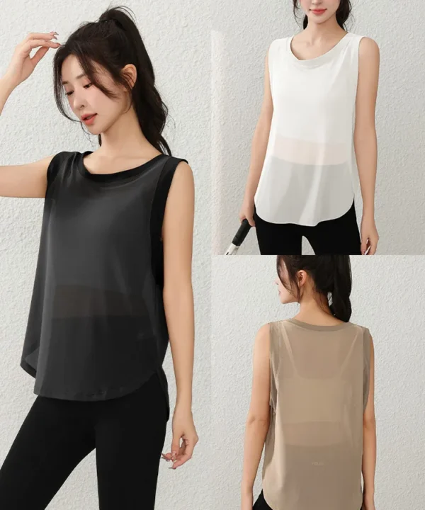 Womens Plus Size Sleeveless Tops