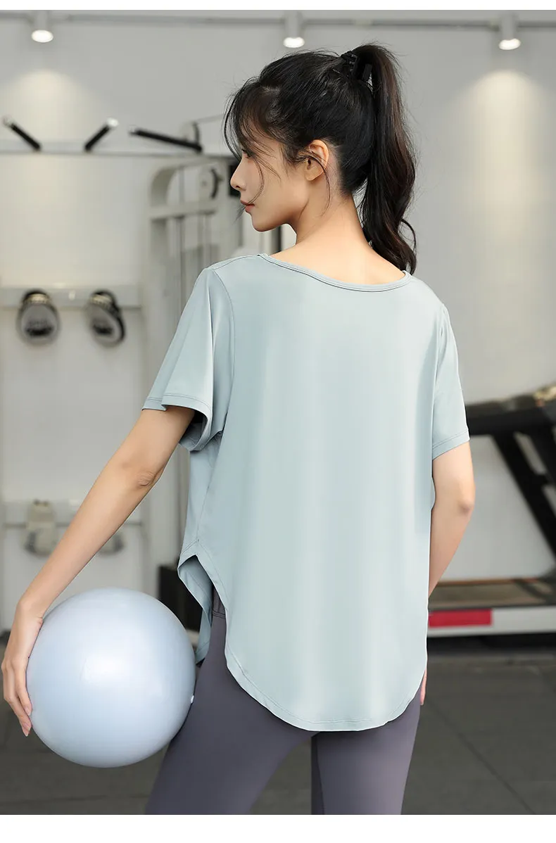 women's short sleeve v neck t shirts 5