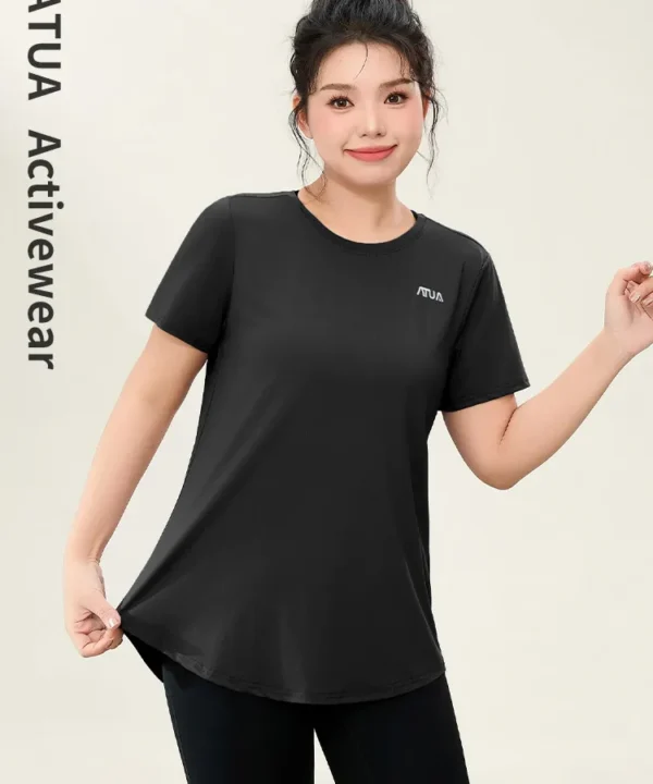logo print short sleeve t shirt