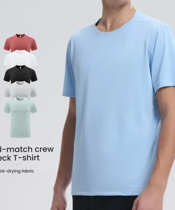 Round Eeck And Short Sleeves xxxl T Shirts For Men